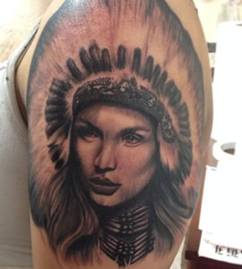 Native American Tattoo