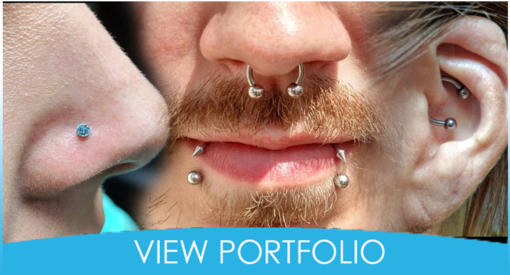 Cory Wood's piercing portfolio at Empire Tattoo Newark Ohio