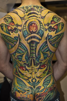 Vivid Tattoo done by Mark Brettrager