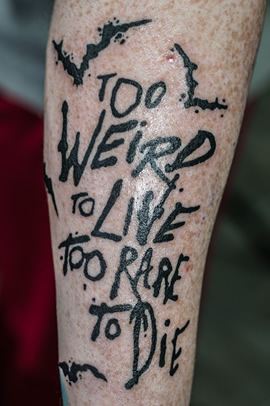Fear and Loathing in Las Vegas Tattoo